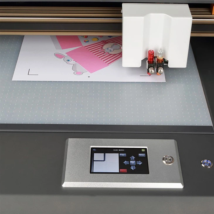 Dual-Head Flatbed Digital Cutting Machines high quality