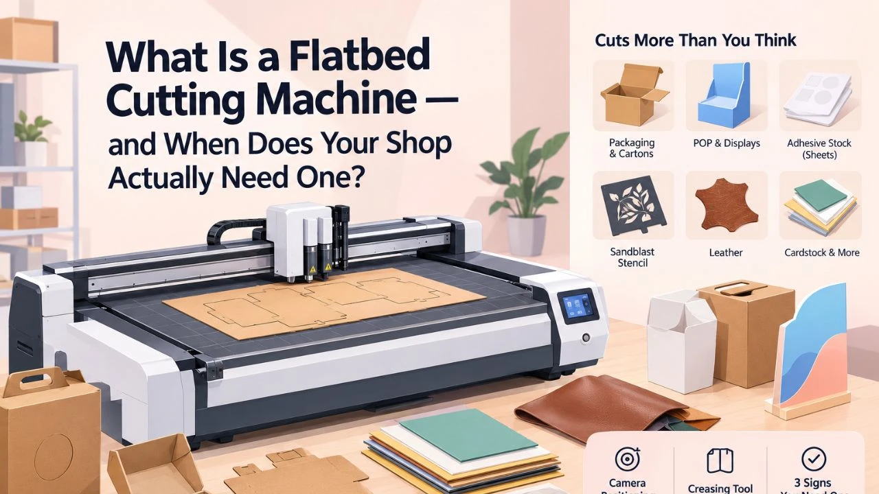 What Is A Flatbed Cutting Machine And When Does Your Shop Actually Need One What Is A Flatbed Cutting Machine And When Does Your Shop Actually Need One