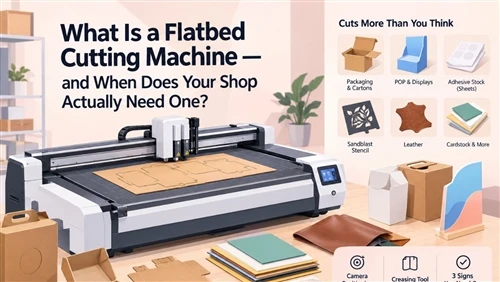 What Is A Flatbed Cutting Machine — And When Does Your Shop Actually Need One?