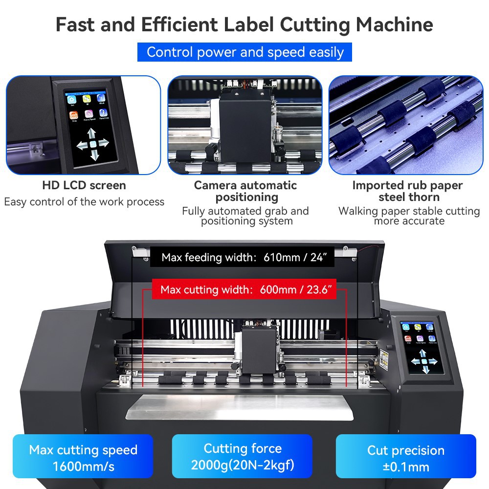 Industrial wide format sheet-fed label die cutting machine for heavy duty materials3